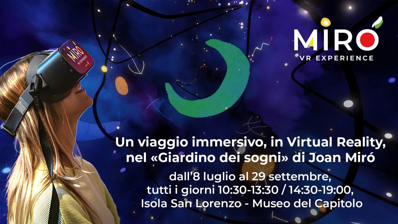 Nel «Giardino dei Sogni» di Joan Mirò: un viaggio immersivo in virtual reality