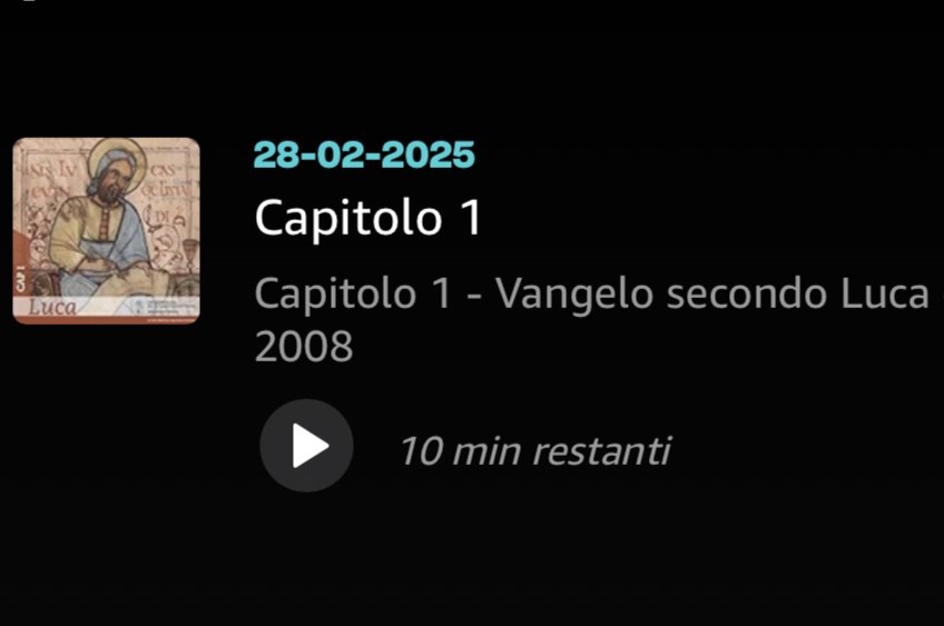 Ascolta i Vangeli in podcast