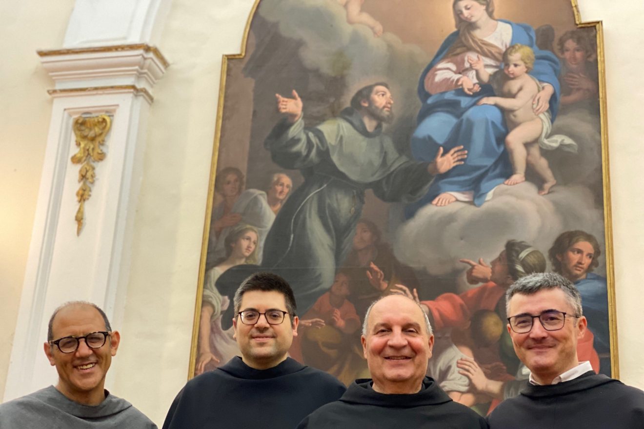Il saluto dei Conventuali