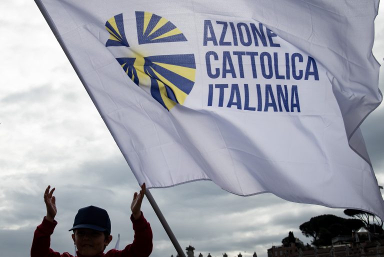 Vaticano, 25 aprile 2024.
Papa Francesco incontra l'Azione Cattolica.