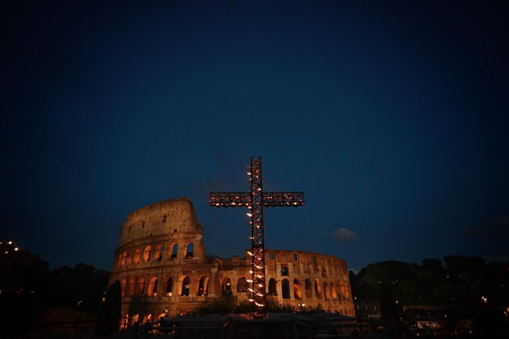 Roma, 18 aprile 2025.
Colosseo
La Via Crucis